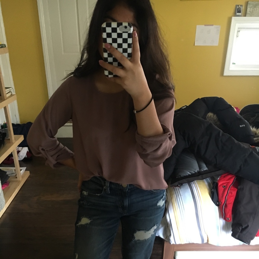 Light purple blouse